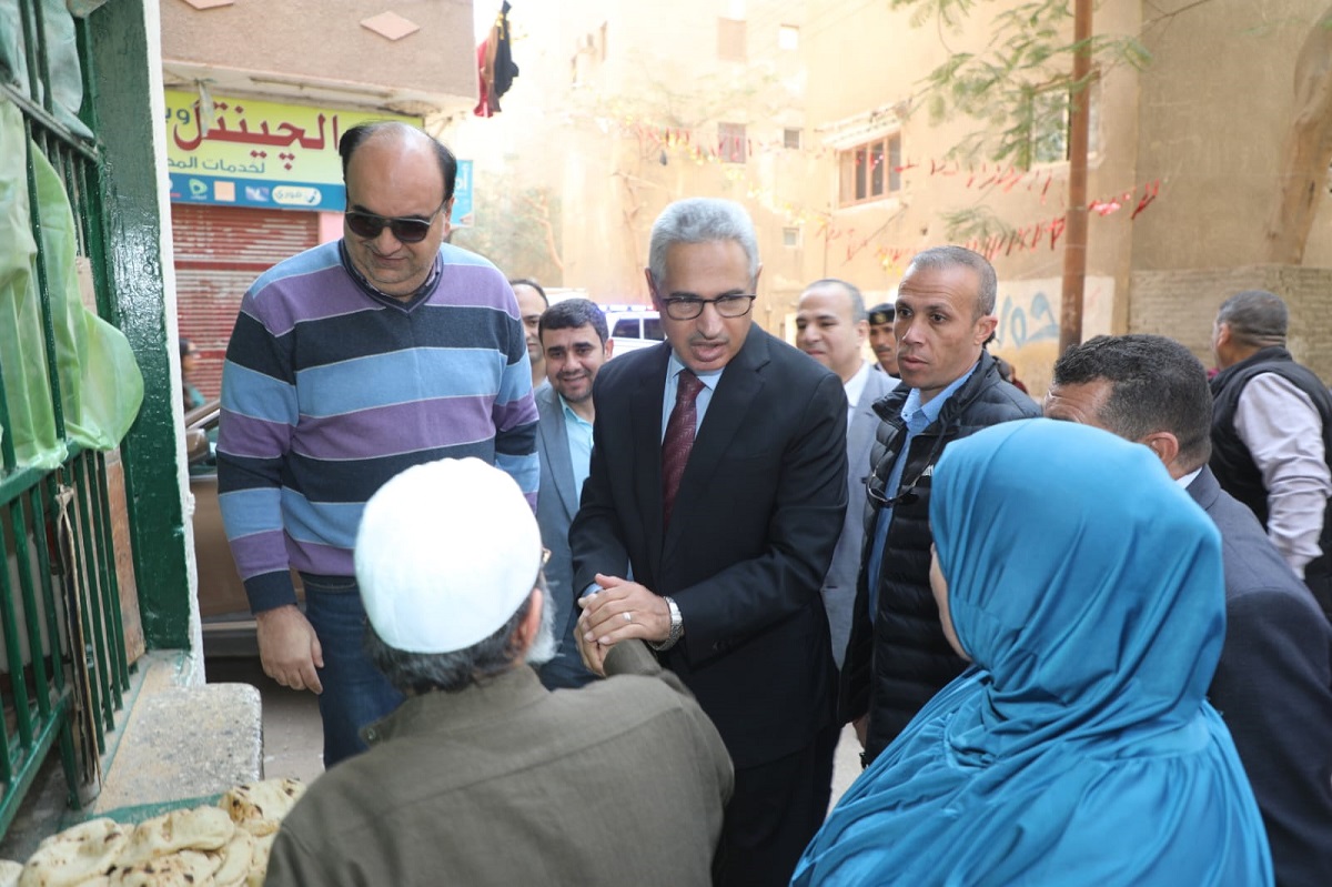 المحافظ يشدد على جودة الخبز وتكثيف حملات الرقابة